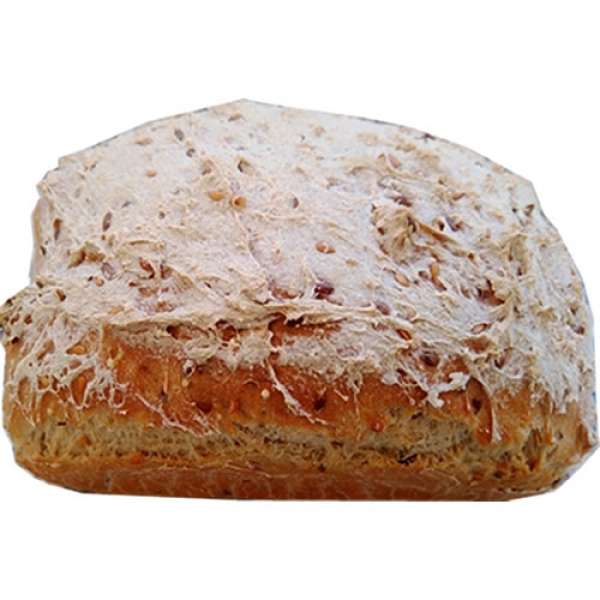 Pão sem Glúten, formato forma, com peso 800 gr. Pão elaborado na nossa micro padaria com engredientes Biológicos certificados. Todo o processo é certi