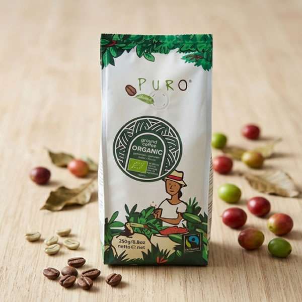 Café Bio em Pó, 250 gr